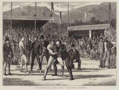 Westmoreland-Sportarten, Schweres Ringen, Grasmere von Basil Bradley