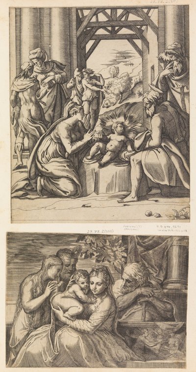 Heilige Familie von Battista del Moro