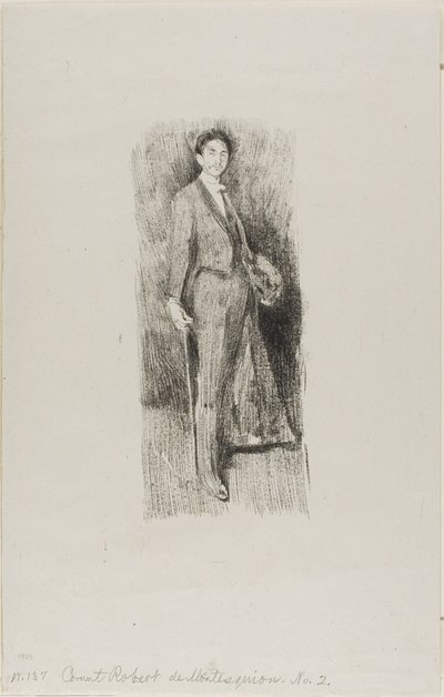 Graf Robert de Montesquiou von Beatrix Godwin Whistler