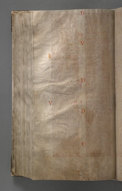 Der Codex Gigas (Riesenbuch) von Benedictine monastery of Podlažice