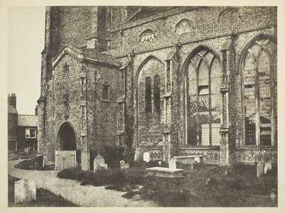 Südseite der Kirche von Cromer von Benjamin Brecknell Turner