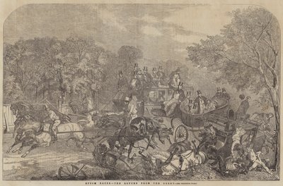 Epsom-Rennen, die Rückkehr vom Derby von Benjamin Herring