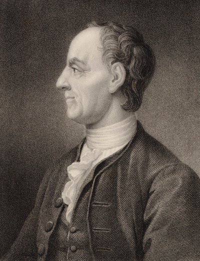 Porträt des Mathematikers Leonhard Euler 1707-1783, 1850 von Benjamin Holl