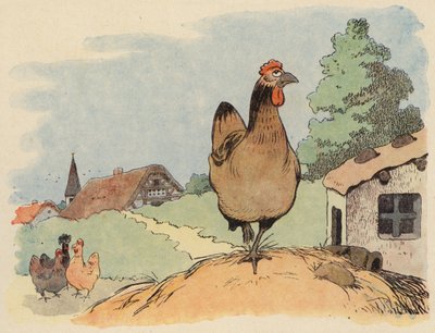 Illustration für Chantecler von Benjamin Rabier von Benjamin Rabier