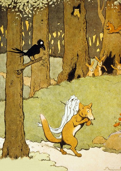 Renard und die Aale, Illustration aus 