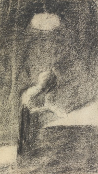 Abstrakte Skizze einer Figur von Benjamin Robert Haydon