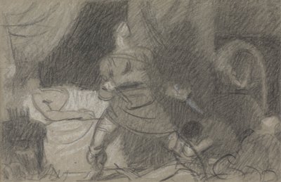 Der Mord an Duncan - Macbeth mit den Dolchen von Benjamin Robert Haydon