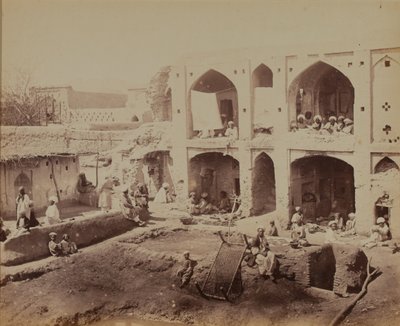 Straßenszene, Kandahar von Benjamin Simpson