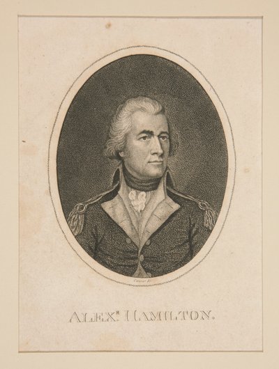 Alexander Hamilton von Benjamin Tanner