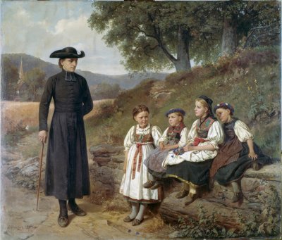 Sommersonntag von Benjamin Vautier