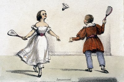Vergnügen, aus Hausgeflügel in Grafische Illustrationen von Tieren - Ihre Nützlichkeit für den Menschen während ihres Lebens und ihre Verwendung nach dem Tod, ca. 1845 von Benjamin Waterhouse Hawkins