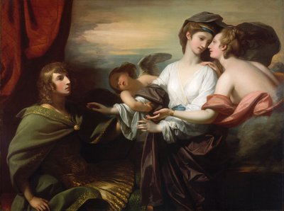 Helena wird nach Paris gebracht von Benjamin West