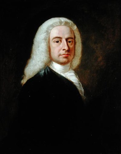 Porträt von Richter Christopher Robinson von Benjamin Wilson