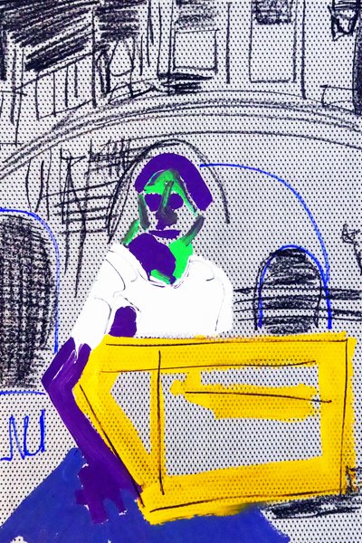 Passagier 5, 2020 von Benoit Erwann Boucherot
