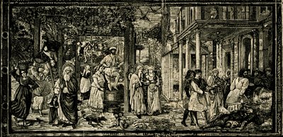 Weinlese und Trunkenheit Noahs von Benozzo di Lese di Sandro Gozzoli