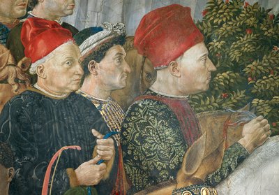 Prozession der Heiligen Drei Könige nach Bethlehem von Benozzo di Lese di Sandro Gozzoli