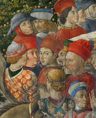 Die Anbetung der Könige von Benozzo di Lese di Sandro Gozzoli