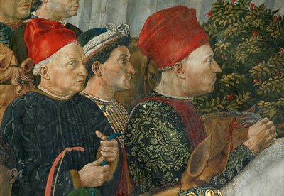 Die Anbetung der Heiligen Drei Könige von Benozzo di Lese di Sandro Gozzoli