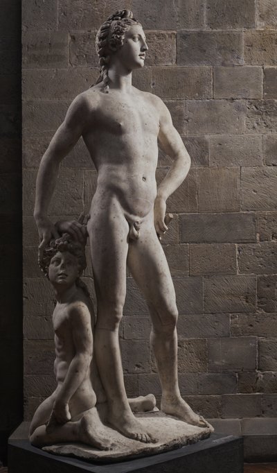 Apollo und Hyacinth, zweite Hälfte des 16. Jahrhunderts von Benvenuto Cellini