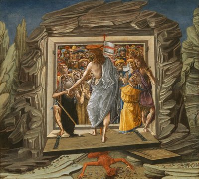 Christus in der Vorhölle, wahrscheinlich 1491 von Benvenuto di Giovanni