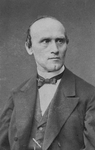 Porträt des Komponisten Friedrich Kiel 1821-1885 von Berlin . Photo studio Schaarwächter
