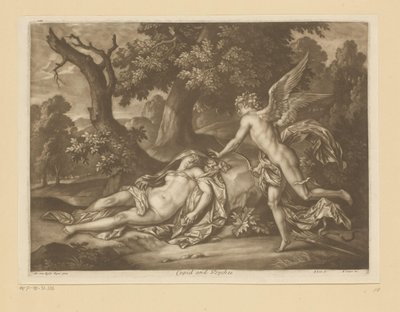 Cupido und Psyche von Bernard Lens (II)