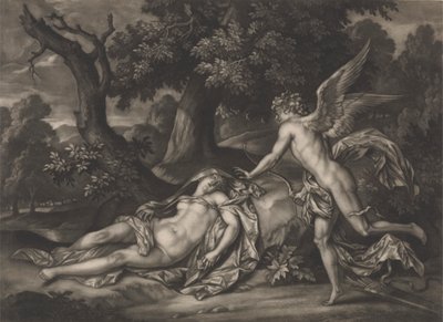 Amor und Psyche von Bernard Lens