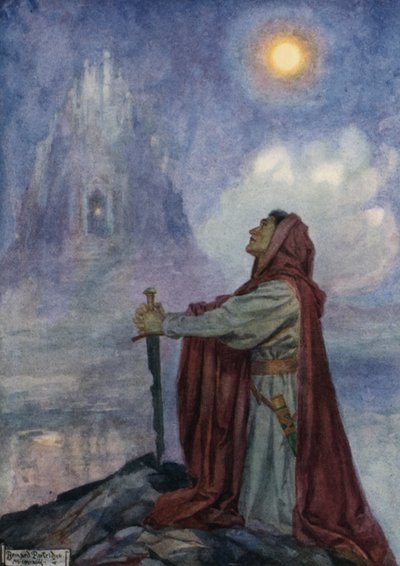 Szene aus Rabbi Ben Ezra von Robert Browning von Bernard Partridge