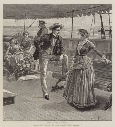 Der Kreuzzug des Excelsior, von Bret Harte von Bernard Partridge