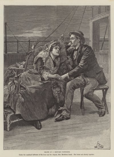 Die Kreuzfahrt der Excelsior, von Bret Harte von Bernard Partridge