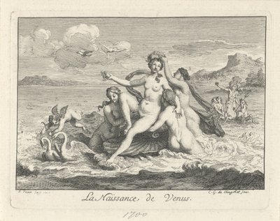 Die Geburt der Venus von Bernard Picart