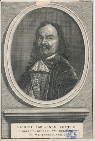 Michiel de Ruyter 1607-1676 Erfgoedcentrum Rozet 300 191 d 2 A-51 von Bernard Picart