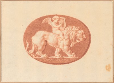 Eines von sechs Kameen mit mythologischen und klassischen Motiven von Bernard Picart