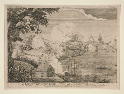 Eine genaue Ansicht der letzten Schlacht bei Charlestown (Bunker Hill) von Bernard Romans