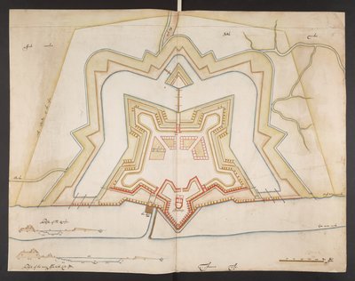 Plan von Tilbury Fort von Bernard de Gomme