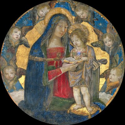 Madonna und Kind mit Cherubim, 1492-1495 von Bernardino Pinturicchio
