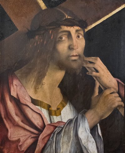 Christus trägt das Kreuz, Ende des 15. Jahrhunderts von Bernardino di Bosio Zaganelli