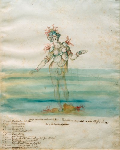 Meeresnymphe von Bernardo Buontalenti