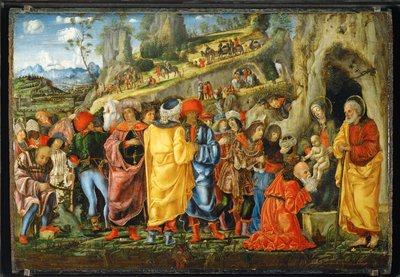 Die Anbetung der Könige von Bernardo Parentino