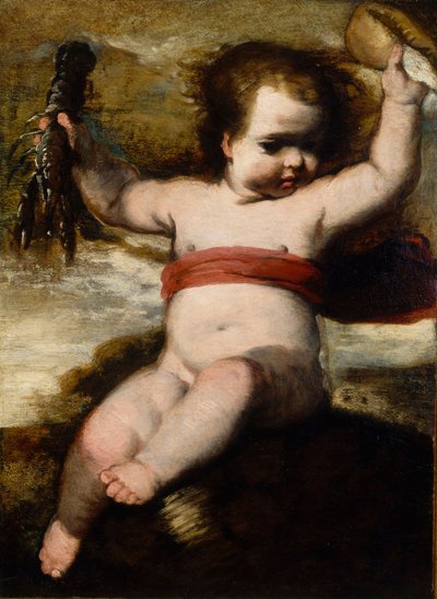 Allegorie des Meeres von Bernardo Strozzi