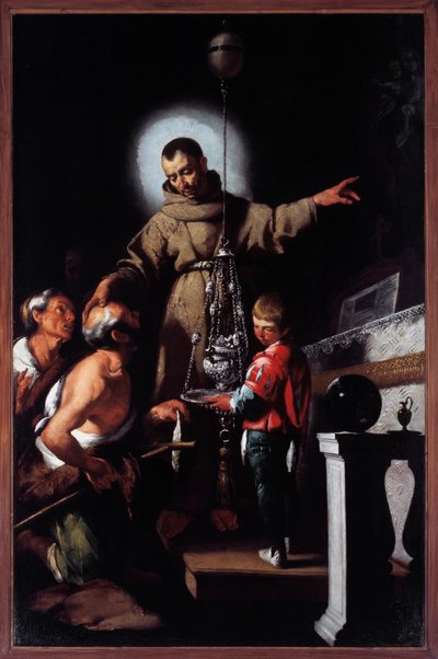 Porträt des heiligen Didacus von Alcalá von Bernardo Strozzi