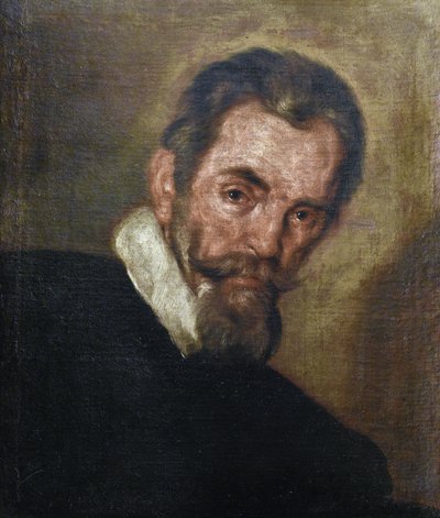 Porträt des Komponisten Claudio Monteverdi (1567-1643) von Bernardo Strozzi