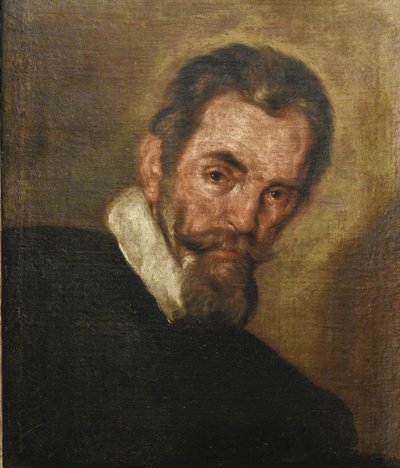 Porträt des Komponisten Claudio Monteverdi 1567-1643 von Bernardo Strozzi
