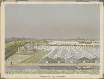 Gemüseanbau bei Loosduinen von Bernardus Bueninck