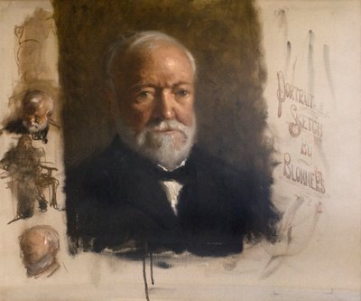 Andrew Carnegie (1835-1918), ca. 1912 von Bernardus Johannes Blommers or Bloomers