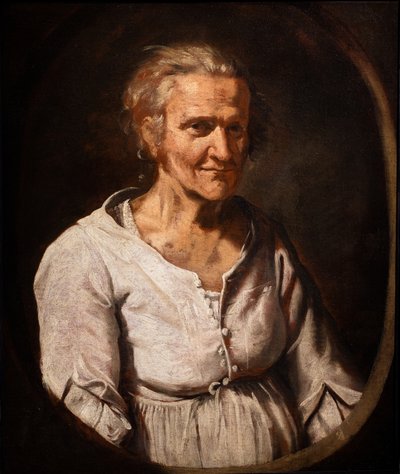 Alte Bäuerin von Bernhard (fl.1624-87) Keil