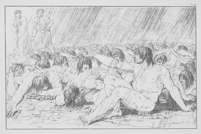 Dantes Göttliche Komödie, Inferno (Hölle), Platte XII von Bernhard Schuler