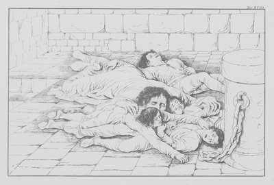 Dantes Göttliche Komödie, Inferno (Hölle), Tafel XLIII von Bernhard Schuler