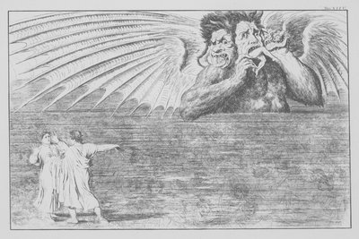 Dantes Göttliche Komödie, Inferno (Hölle), Platte XLIV von Bernhard Schuler