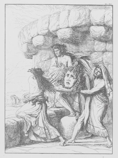 Dantes Göttliche Komödie, Inferno (Hölle), Platte XV von Bernhard Schuler